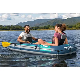BESTWAY Hydro Force Schlauchboot-Set TrekTM X2 232 x 118 x 37 cm