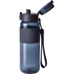 Trinkflasche ZWILLING "Bottle mit Fruchtsieb zum Herausnehmen, Fassungsvermögen ca. 680 ml", schwarz, H:7,5cm, Tritan, Trinkflaschen, bruchfestes Tritan