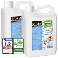 KieselGreen Bioethanol 10 Liter mit Duft für Ethanol-Kamin, viele Sorten - Bio Ethanol als Raumduft in vielen Duftnoten - Parfüm für Bio Ethanol Kamin Indoor oder Bioethanol (Meeresduft, 10L)