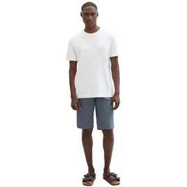 Tom Tailor Chinoshorts Sommerhose im Four-Pocket Style Beige Triangle Print Normaler Bund Reißverschluss W 38