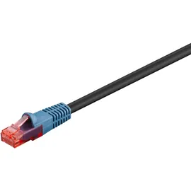goobay Outdoor-LAN-Kabel Cat.6 75m Schwarz