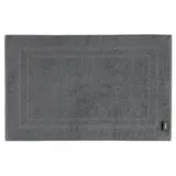 CAWÖ Classic Badezimmer-Teppich Anthrazit 80 x 50 cm