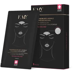 FAQ Swiss FAQTM Microneedling Anti-Wrinkle Hyaluronic Acid Patches For Forehead (3pcs) Gesichtscreme   