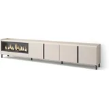 SKRAUT HOME Lowboard 315x61 cm Beige Holzwerkstoff