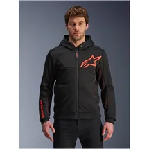 Alpinestars Chrome Air Sport Hoodie Schwarz/Rot L