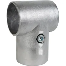 GAH Alberts Alberts T-Stück für Barrierenrohre und Wäschetrockengerüste, zweiteilig, Alu, ⌀60 mm