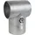 GAH Alberts Alberts T-Stück für Barrierenrohre und Wäschetrockengerüste, zweiteilig, Alu, ⌀60 mm