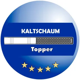 Jockenhöfer Gruppe Boxspringbett Bella, mit Kaltschaum-Topper grau