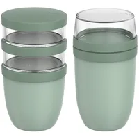 Mepal Ellipse Lunchpot-Set XL grün 0,9 l + 1,05 l 2-teilig