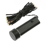 MARELIDA LED Lichterkette Durawise - 48 bernstein LED - L: 3,5m - 8 Funktionen - Timer - ...