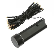MARELIDA LED Lichterkette Durawise - 48 bernstein LED - L: 3,5m - 8 Funktionen - Timer - ...