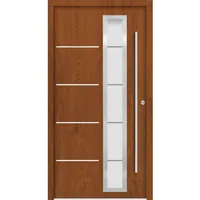 Splendoor Haustür »SPLIT Prime«, Aluminium, in golden oak - braun