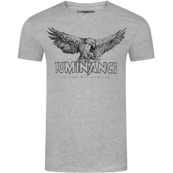 riverso Tshirt Herren Baumwolle Regular Fit RIVLeon Regular Fit Grau Standard  1 5XL
