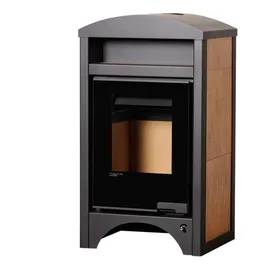 HS Flamingo Flamingo AQUAFLAM VARIO BARMA 11/7 kW Korpus Walnuss/Abdeckplatte Walnuss