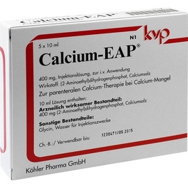 Köhler Pharma GmbH Calcium Ampullen 5 x 10 ml