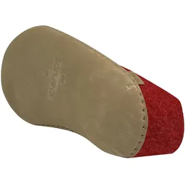 Glerups dk Hausschuh rot 40