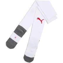 Puma teamLIGA26 Socken 3er Pack Weiß/Rot 43-46
