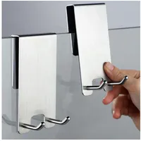 Ymyny 2er Set Handtuchhalter ohne Bohren Duschtuchhaken Duschhaken Edelstahl