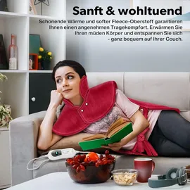sinnlein sinnlein® Heizkissen mit Abschaltautomatik 60x85cm Rücken Schulter Nacken
