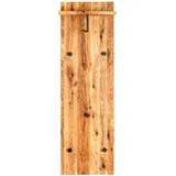 Haku-Möbel HAKU Möbel Wandgarderobe 22361 braun Holz 5 Haken 30,0 x 100,0 cm