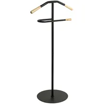 Haku-Möbel Herrendiener Buche Schwarz