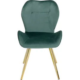 Kare Stuhl Viva Polyester dunkelgrün 2er Set