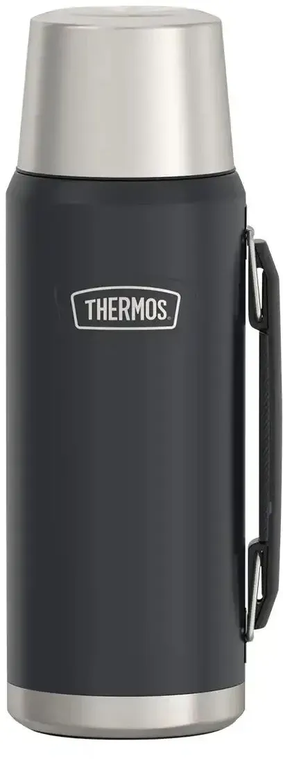 Preisvergleich Produktbild THERMOS Isolierflasche  ICON , grau , Edelstahl