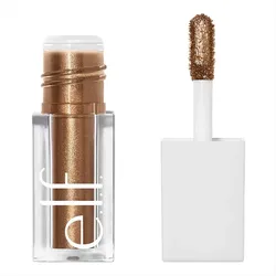 e.l.f. Cosmetics Liquid Metallic Eyeshadows Lidschatten Meteor 3 ml Hellbraun 