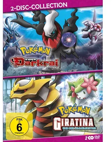 Pokémon: Giratina und der Himmelsritter / Pokémon: Der Aufstieg von Darkrai - 2-Movie-Box  [2 DVDs]