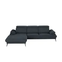 Switch Ecksofa Sicilia ¦ blau ¦ Maße (cm): B: 290 H: 101 T: 187