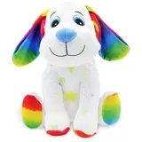 Crayola - Colour Me Plush, bemalbares Plüschtier mit 3 Filzstiften, Welpen, Kreative Beschäftigung und Geschenk für Kinder, ab 3 Jahren