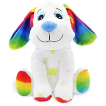 Crayola - Colour Me Plush, bemalbares Plüschtier mit 3 Filzstiften, Welpen, Kreative Beschäftigung und Geschenk für Kinder, ab 3 Jahren