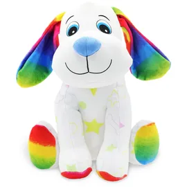 Crayola - Colour Me Plush, bemalbares Plüschtier mit 3 Filzstiften, Welpen, Kreative Beschäftigung und Geschenk für Kinder, ab 3 Jahren