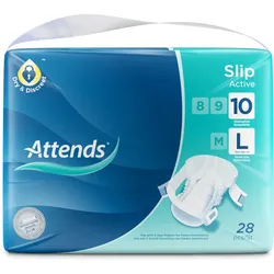 ATTENDS Slip Active 10, Größe L - 1 x 28 Stück, L