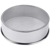 ruiruiNIE Mehlsieb, professionelles rundes Edelstahl-Siebölsieb Mehlsieb Sieb Sieb Kuchen Backen Kochen Küchenwerkzeug