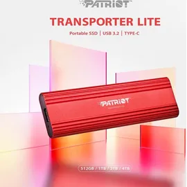 Patriot Transporter Lite 2 TB USB-C 3.2 rot PTPL2TBPEC