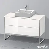 Duravit XSquare Waschtischunterschrank, 2 Auszüge, XS492202222