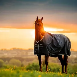 Horseware Ireland Amigo Regendecke 50g 140 cm Blau