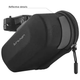 Birzman Oval Satteltasche schwarz