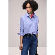 STREET ONE Hemdbluse Blau 44