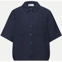 STREET ONE Kurzarmbluse Blau 38
