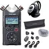 Tascam DR-40X Recorder mit Zubehör Set und Kopfhörer, Audiorecorder