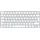 Apple Magic Keyboard with Touch ID – Tastatur ​​​​​​​ Tastatur - QWERTY - Silber/Weiß