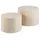 Actona Couchtisch »Dice Wohnzimmertischset, Beistelltisch, Sofatisch, TOPSELLER", (Couchtisch, Beistelltisch), rund, 2er-Set, Steinoptik, in weiteren Variationen, T: 58/50 cm