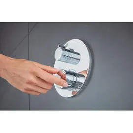 Grohe Grohtherm Duschthermostat rund für 2 Verbraucher Chrom 24076000