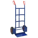 vidaXL Handwagen Blau und Rot 57 x 46 x 113 cm Stahl