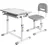 [en.casa] Kindertisch Sala 2-tlg. grau