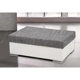 Collection AB Hocker John optional Federkernpolsterung 100 x 40 x 70 cm Grau