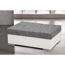 Collection AB Hocker John optional Federkernpolsterung 100 x 40 x 70 cm Grau