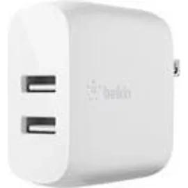 Belkin Dual USB-A Ladegerät, 24W weiß